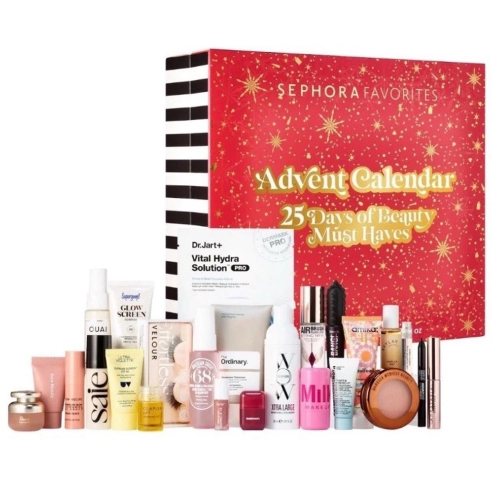 Sephora Favorites Advent Calendar 25 Days Of Beauty 2025 LIMITED Ed NEW SEALED